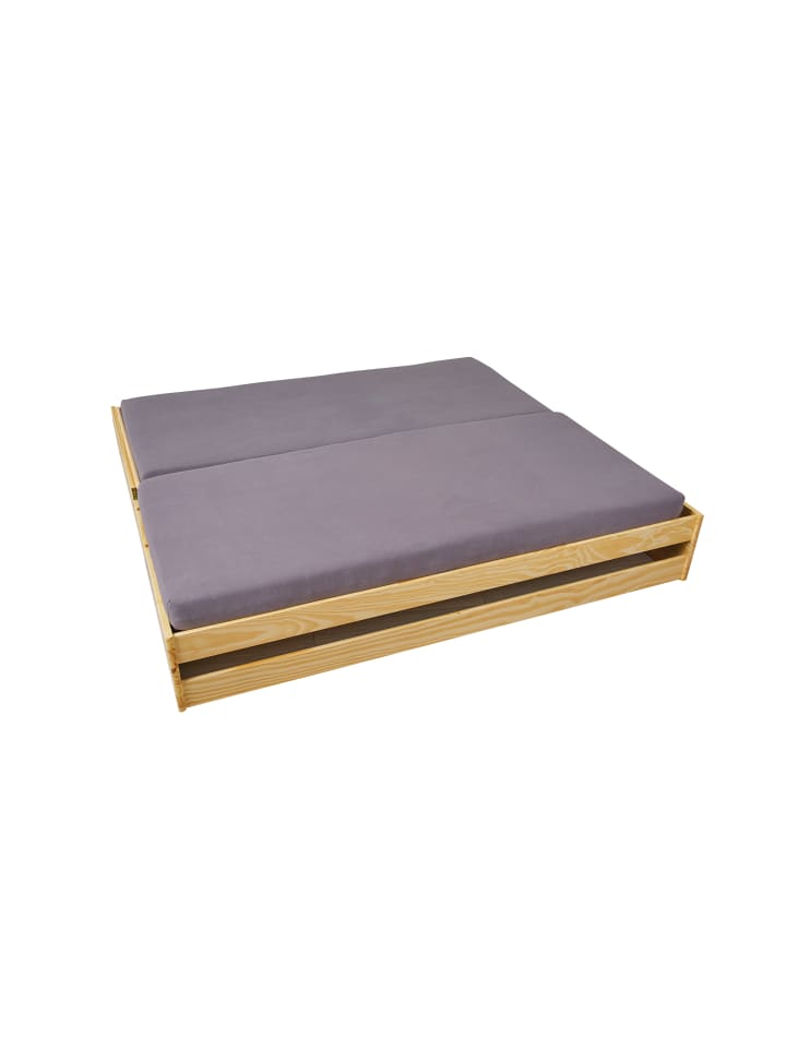 ebuy24 Bett Lotved Holz 97 x 209 cm günstig kaufen onesize