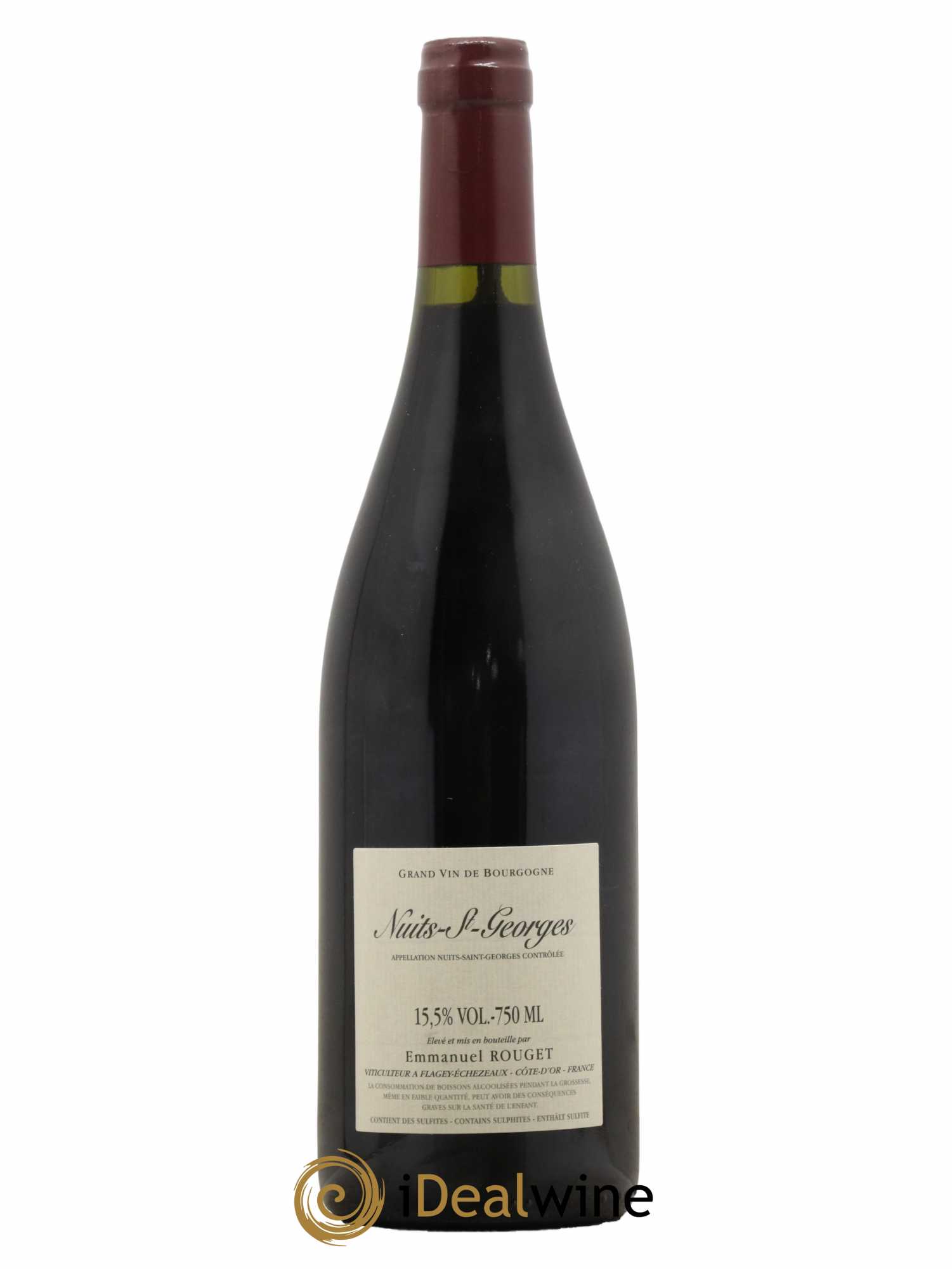 Nuits Saint-Georges Emmanuel Rouget  2020 - Lot de 1 Bouteille