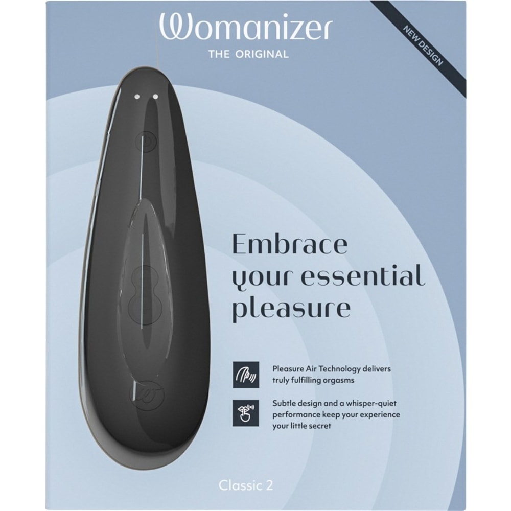 Womanizer Noir Stimulateur clitoridien 2 Accessoires érotiques