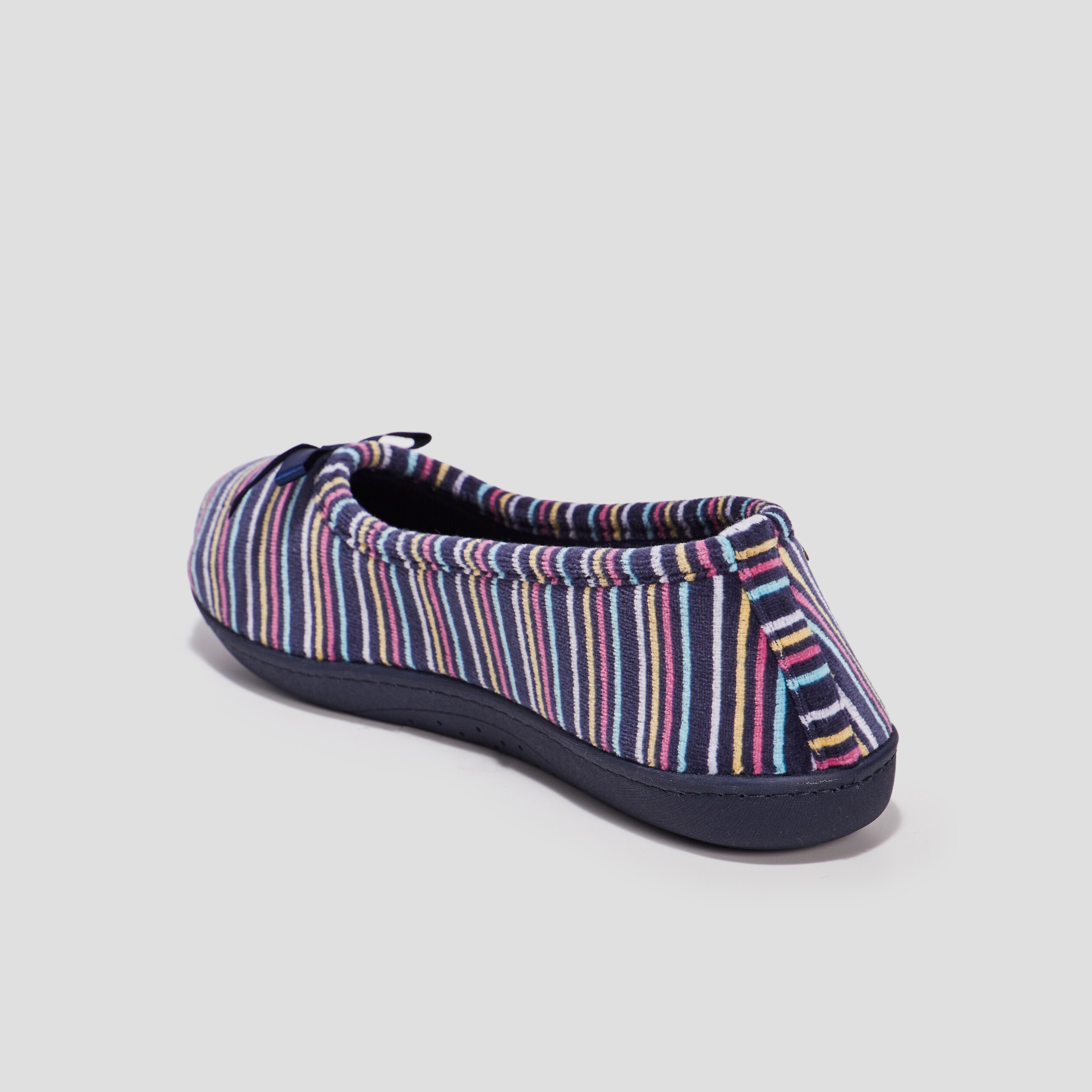 Chaussons ballerines Isotoner multicolore femme | La Halle