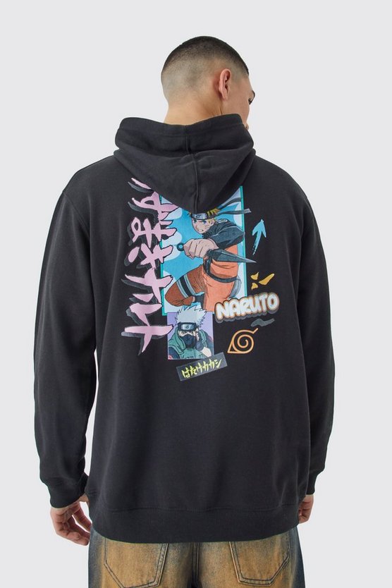 Oversize Hoodie mit lizenziertem Naruto Anime Print