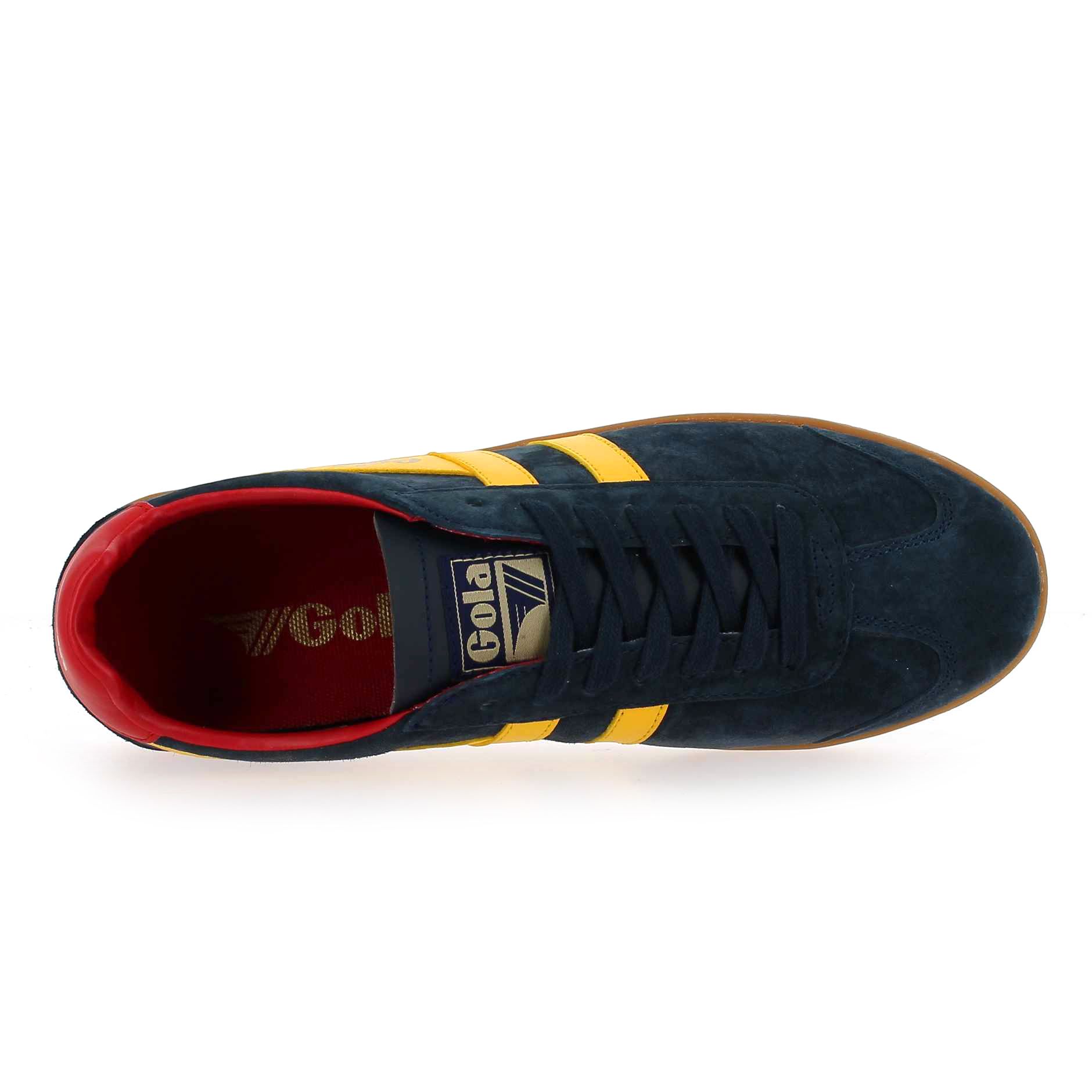 Gola  HURRICANE SUEDE CMB046 - Marine Jaune
