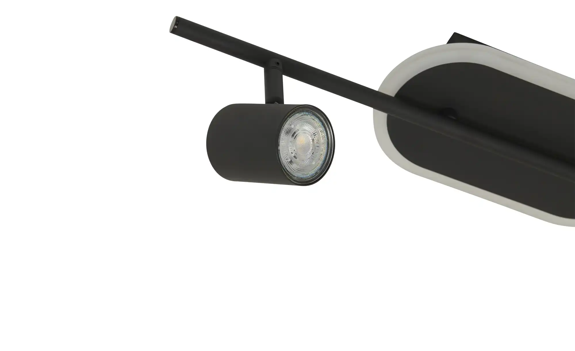 KHG LED-Deckenspot, 2 1-flammig, sandschwarz