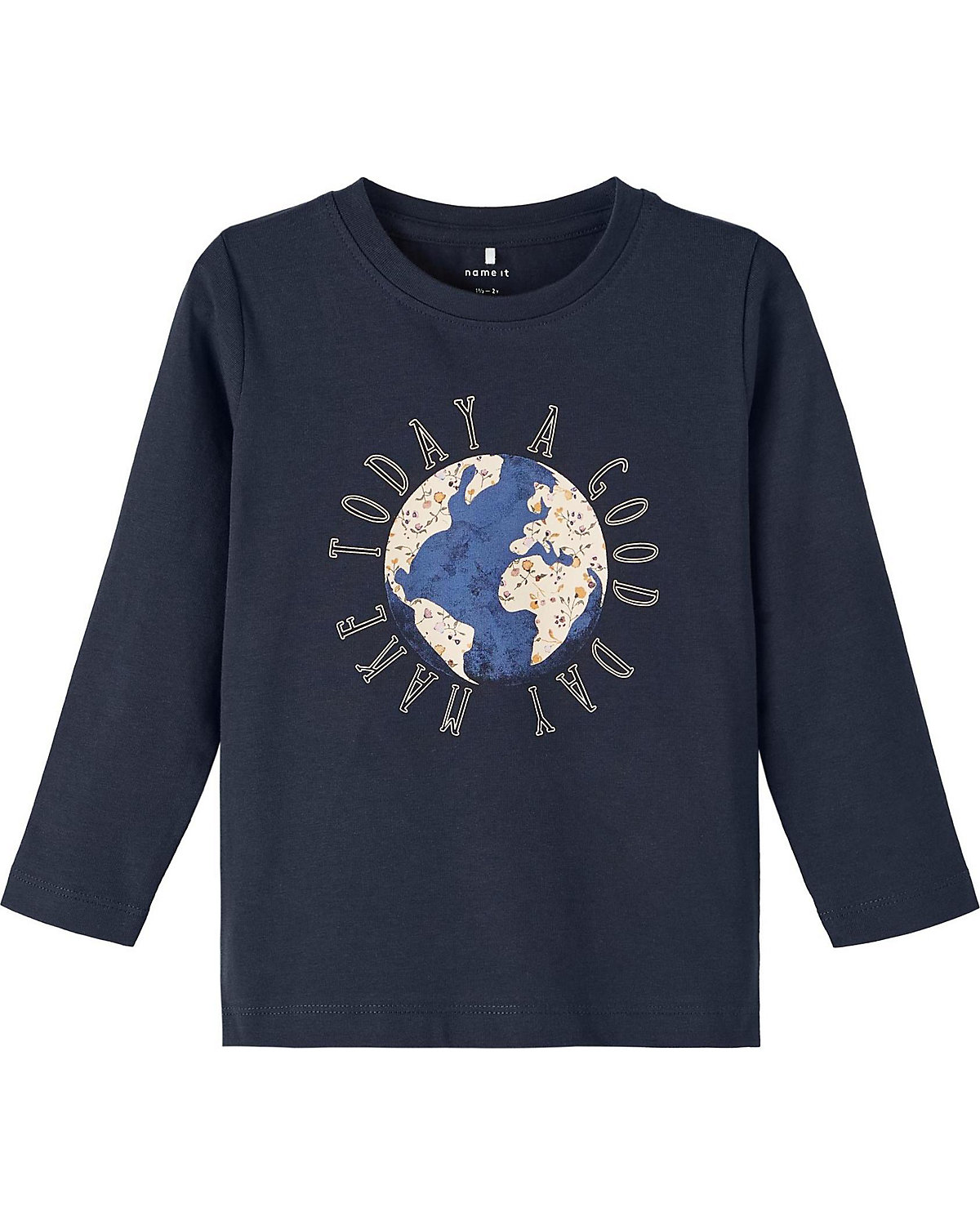 Langarmshirt NMFLIZZY für Mädchen, Organic Cotton