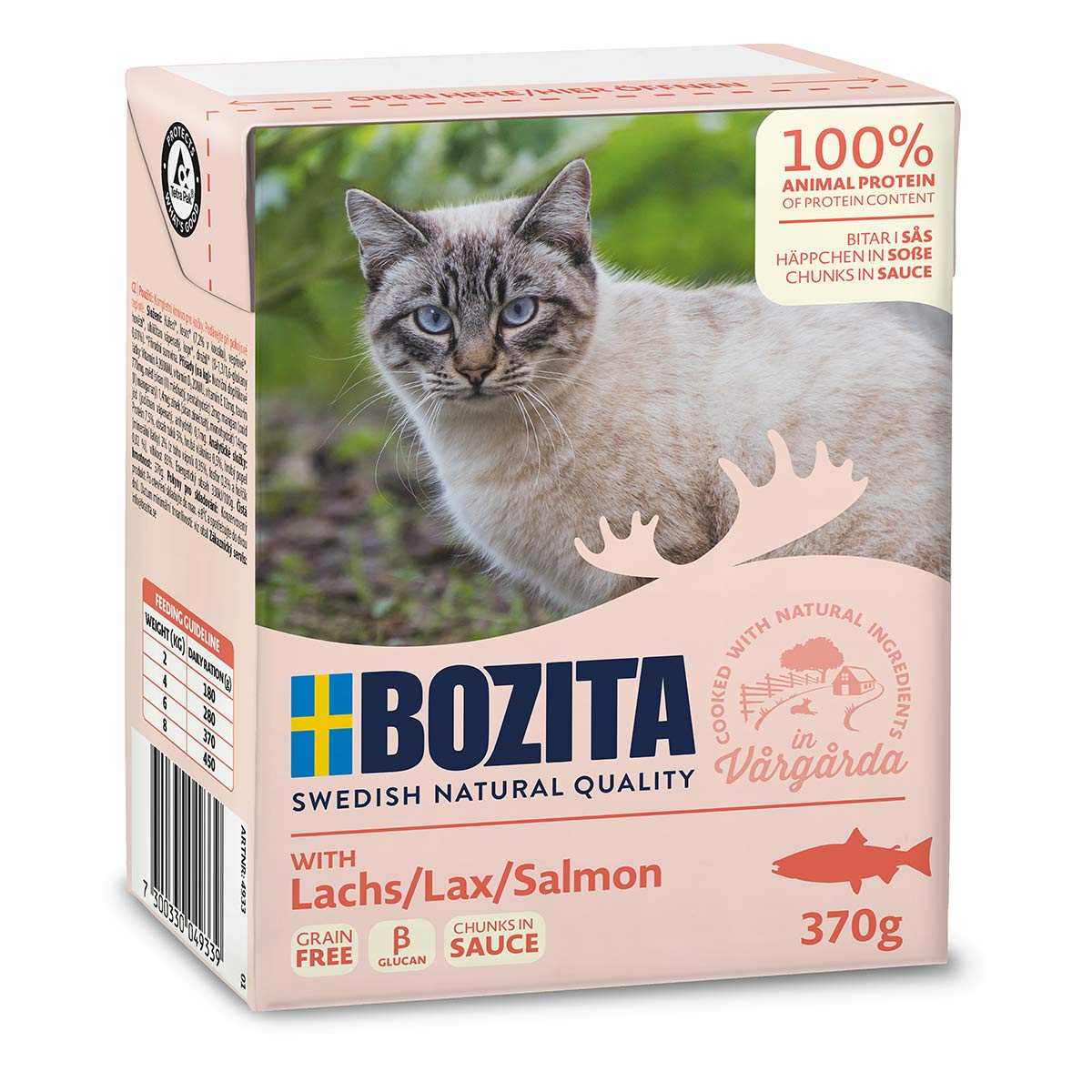 Bozita Tetra Häppchen in Soße mit Lachs kaufen bei ZooRoyal
