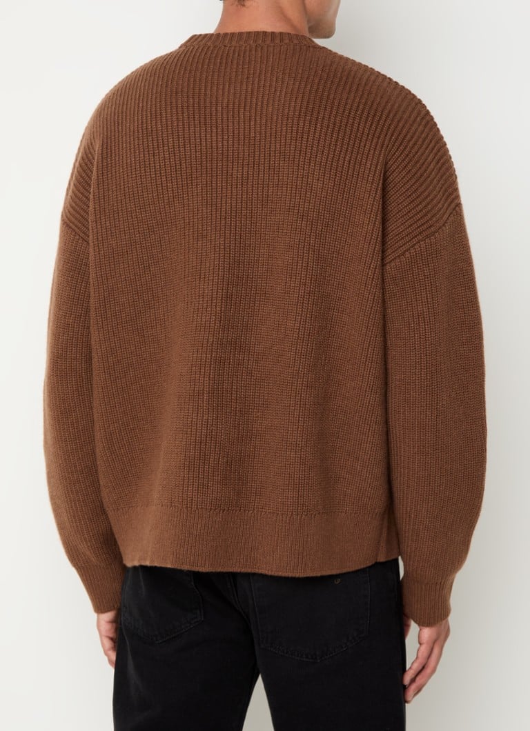 Sandro Chunky knit sweater in cashmere blend