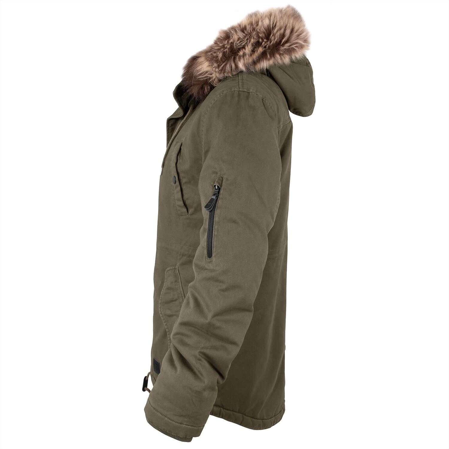 Fishtail Winterparka mit Futter