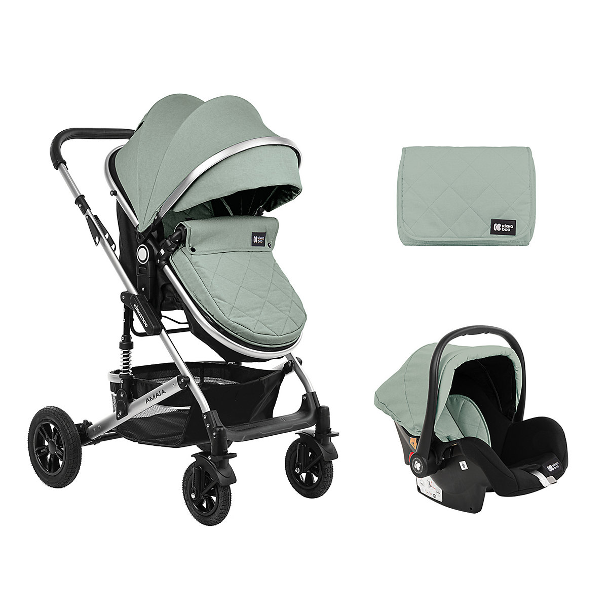 Kinderwagen Amaia 3 in 1 Kombikinderwagen