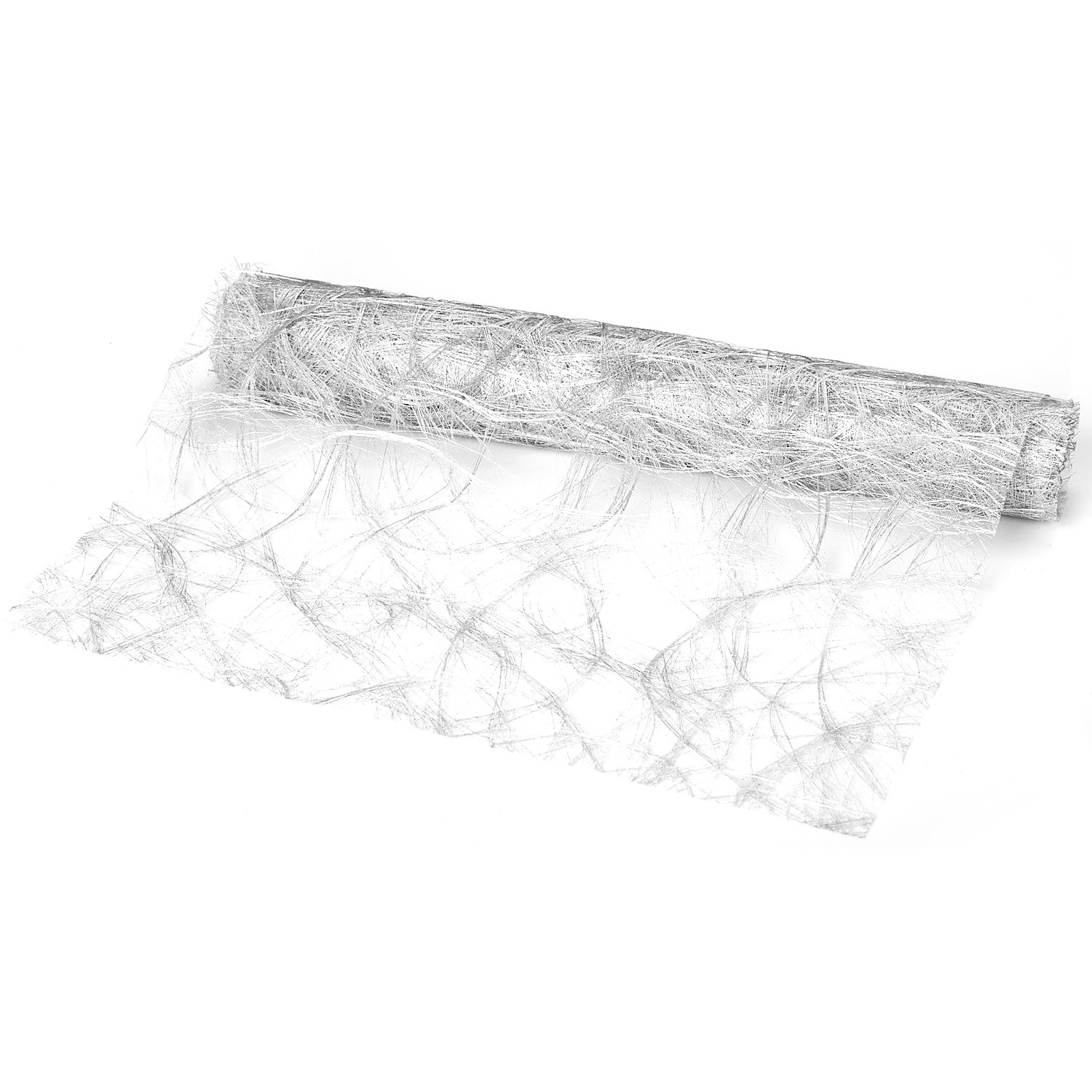 Tischläufer, silber, 30 cm, 5 m