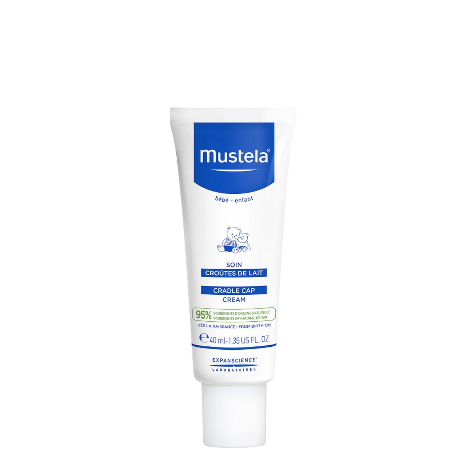 Mustela Soin Croûtes De Lait Hydrate, Apaise & Assainit 40 ml