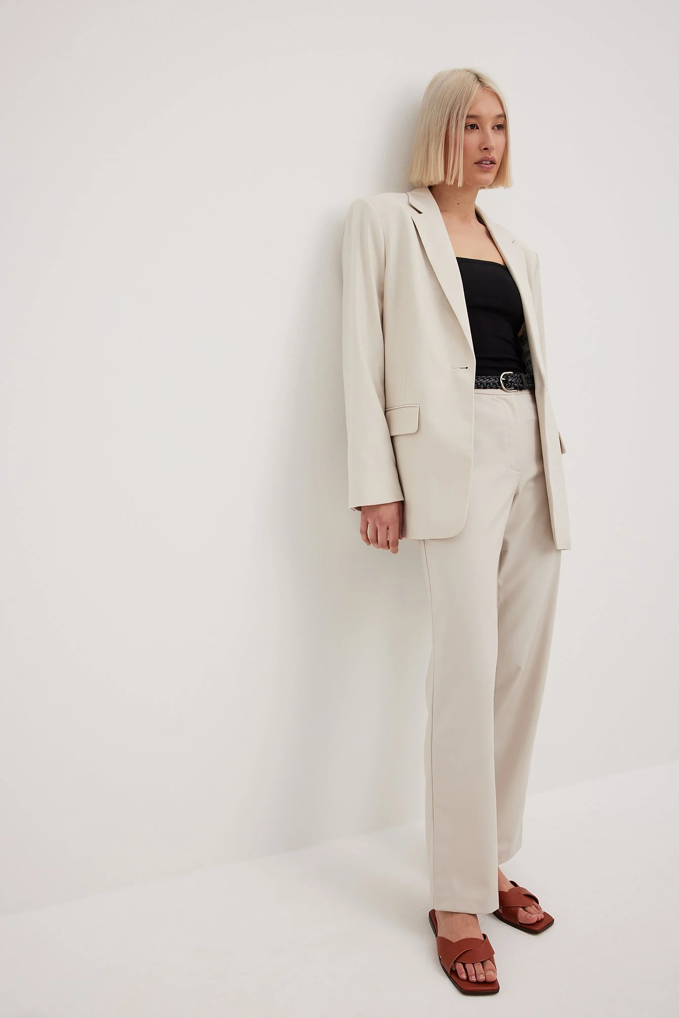 Oversize-Blazer mit taillierter Passform