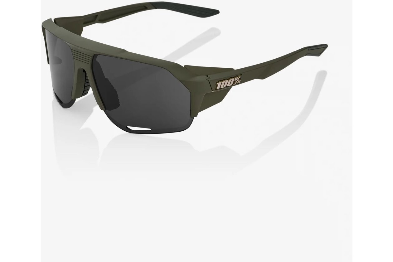 100 Percent Norvik Soft Tact Army Green / Smoke Lens