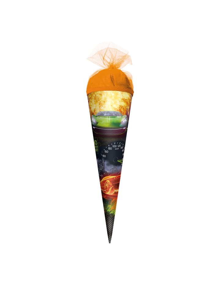 ROTH Geschenk-Schultüte klein No Limit Autorennen 50 cm in Bunt günstig kaufen onesize