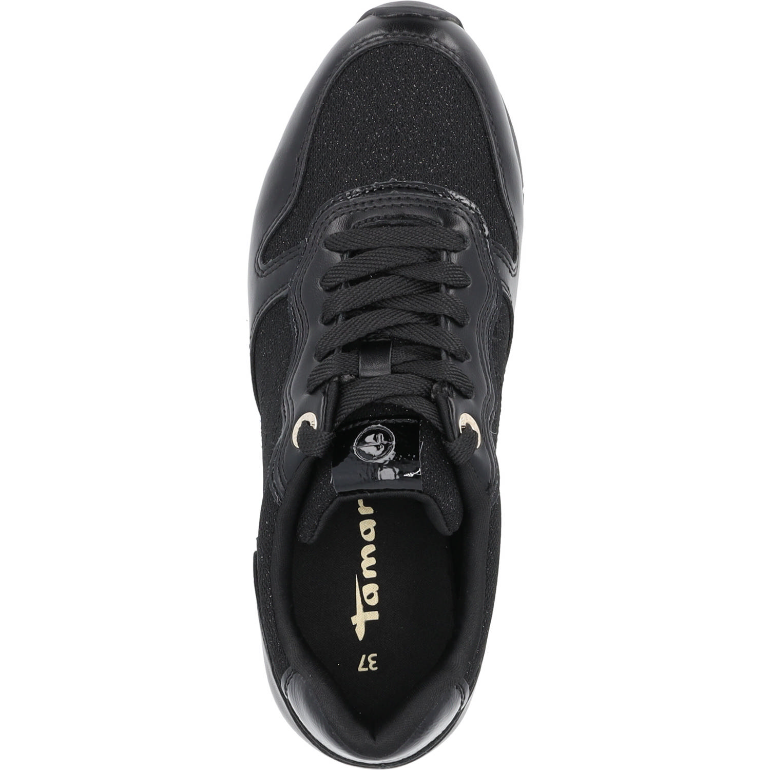 Tamaris 23602, Sneakers Low, Damen, Schwarz