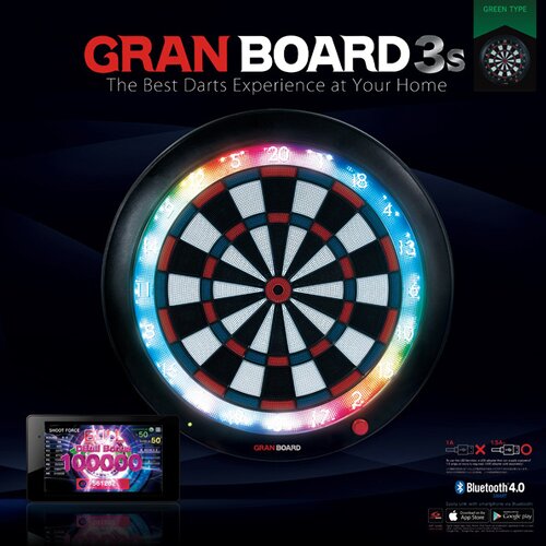 GRANBOARD DARTBOARD GRANBOARD3S GREEN