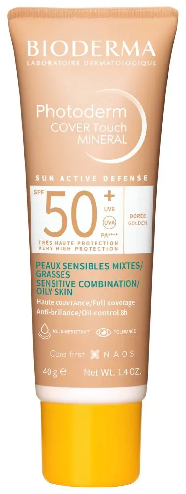 Bioderma Photoderm Cover Touch Mineral SPF50+, Very Light