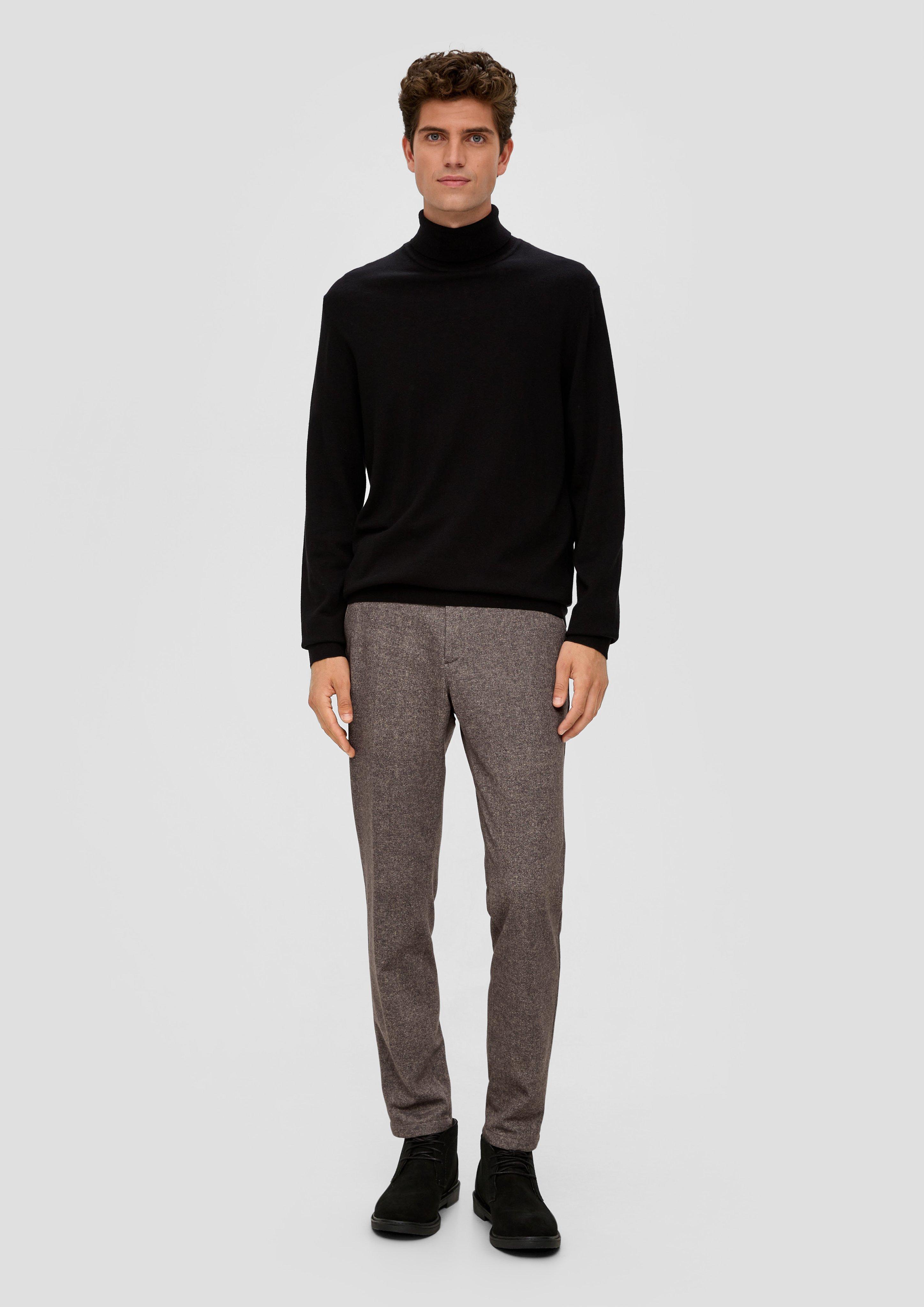 Slim: Jogpants aus Jersey in Tweed-Optik  2136261-85A7