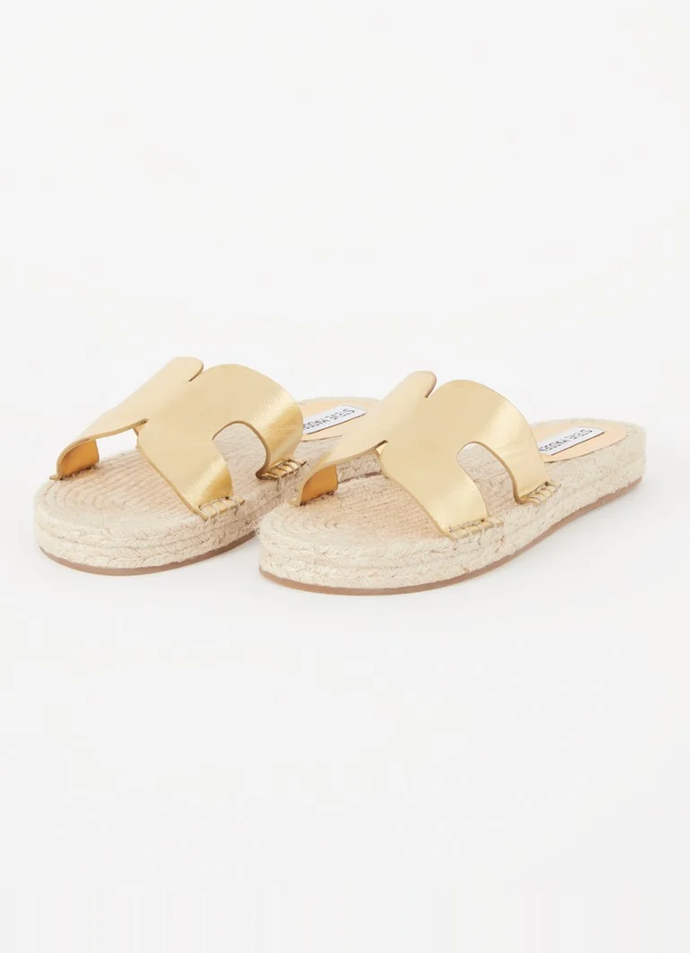 Steve Madden Cheer Up slide with leather details