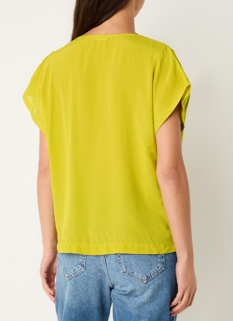 Benetton Tunic with V-neck and butterfly sleeve