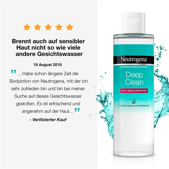 Deep Clean 3-in-1 Mizellenwasser