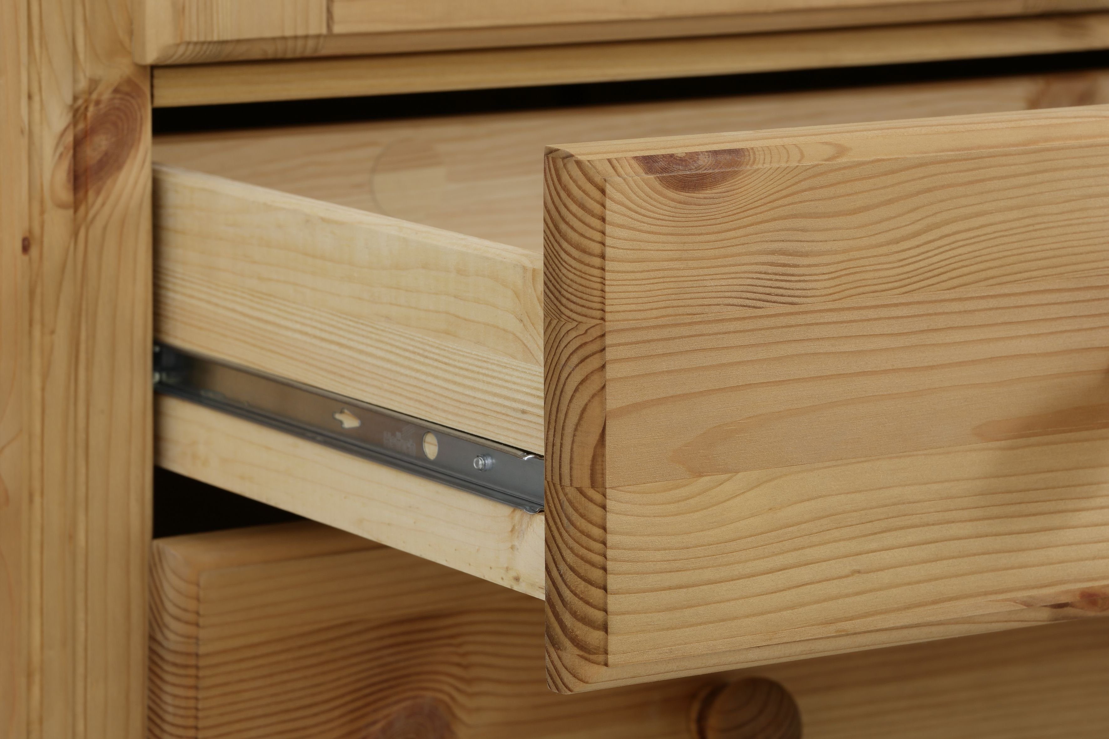 Home affaire Mehrzweckschrank Adele aus massiver Kiefer