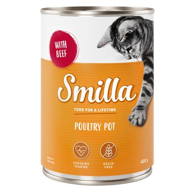 Sparpaket Smilla Geflügeltöpfchen 24 x 400 g