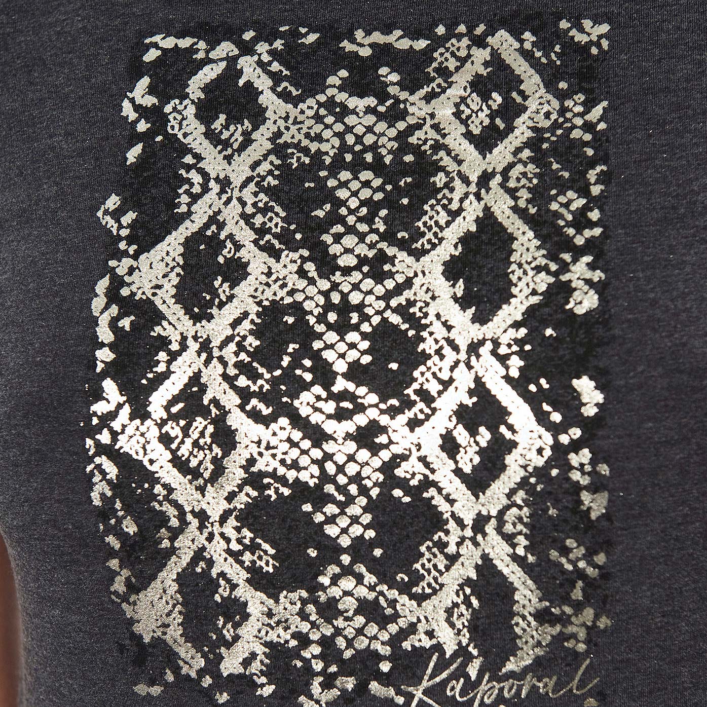 FETE   T-shirt gris Femme
