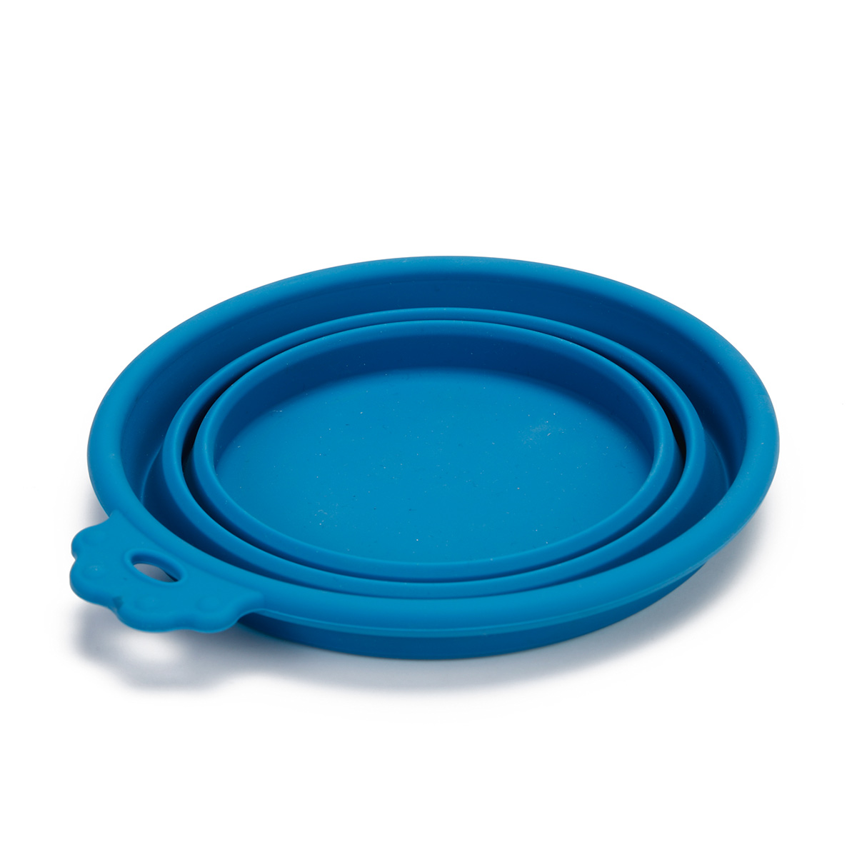 Beeztees faltbarer Silikonnapf blau 17x15cm kaufen bei ZooRoyal