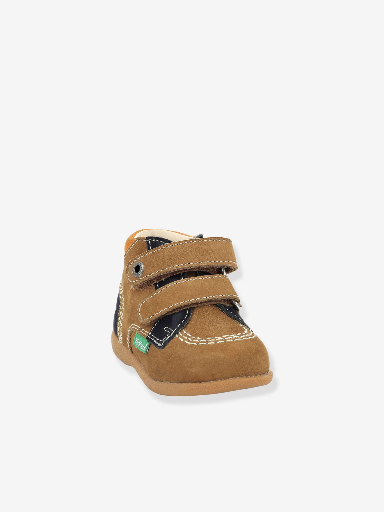 Bottillons bébé Babyscratch KICKERS® 1ers pas caramel
