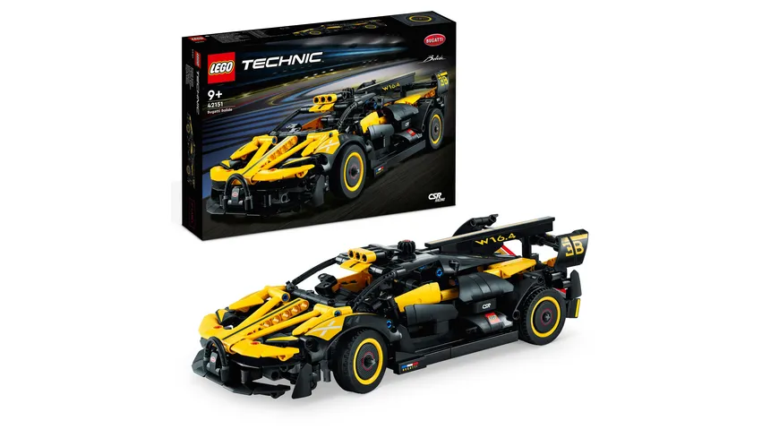 LEGO Technic 42151 Bugatti-Bolide, Auto-Modellbausatz und Spielzeug