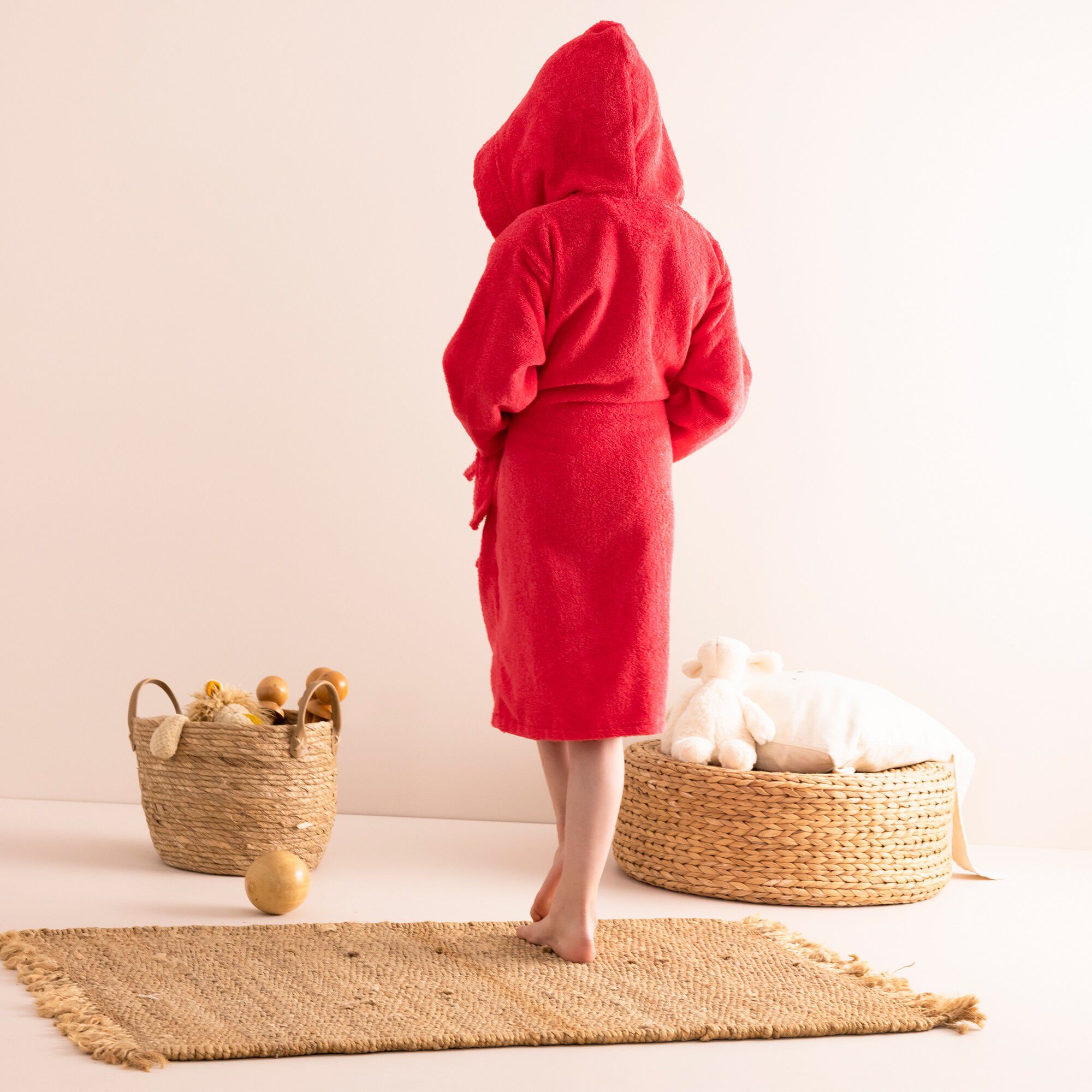 Peignoir de bain enfant Miraculous, éponge coton