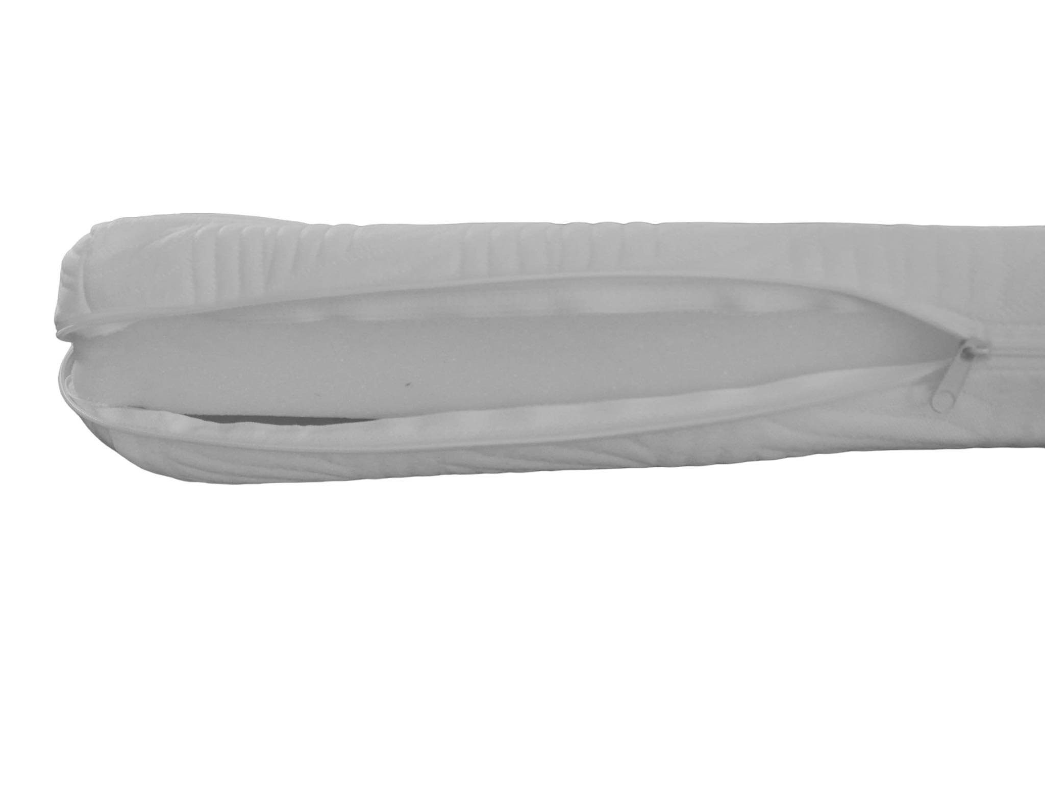Laufgitter-Matratze Laufgittermatratze Laufgittereinlage Weiss 6-Eck Laufstall Gesteppt, Dedstore-Baby, 6 cm hoch, (Set, 1-tlg), Wendematratze