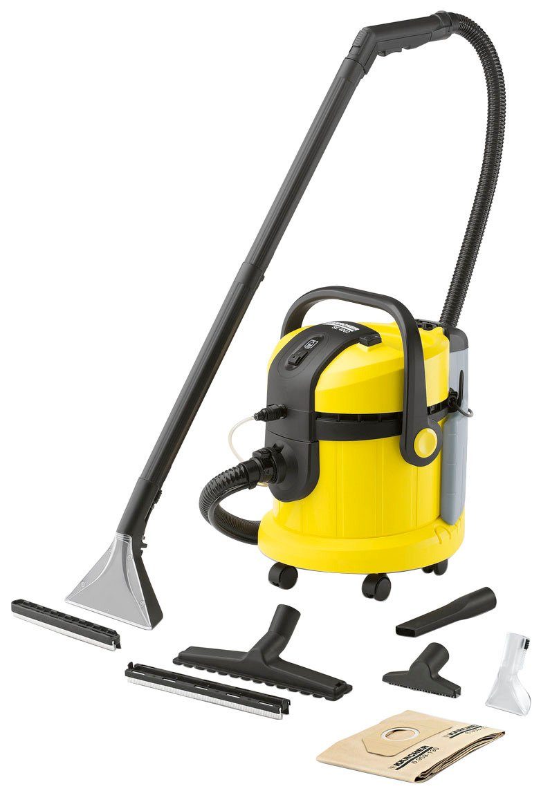KÄRCHER Wasch-Sauger SE 4002, 1400 W, 2-in-1 Comfort-System, 3-in-1-Bügelgriff, mit Waschdüse für Polster