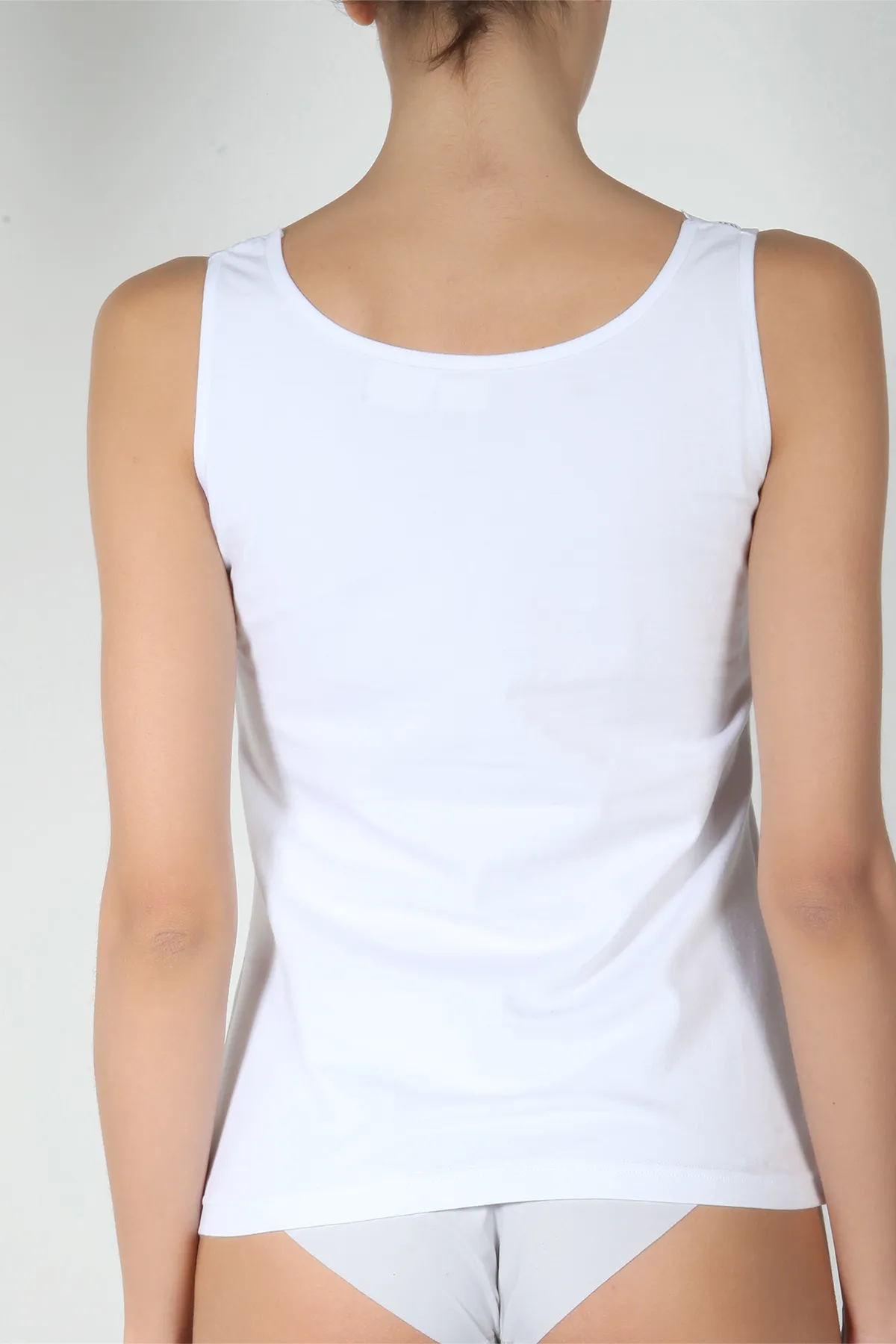 Miorre  Tanktop mit Spitzenkragen
