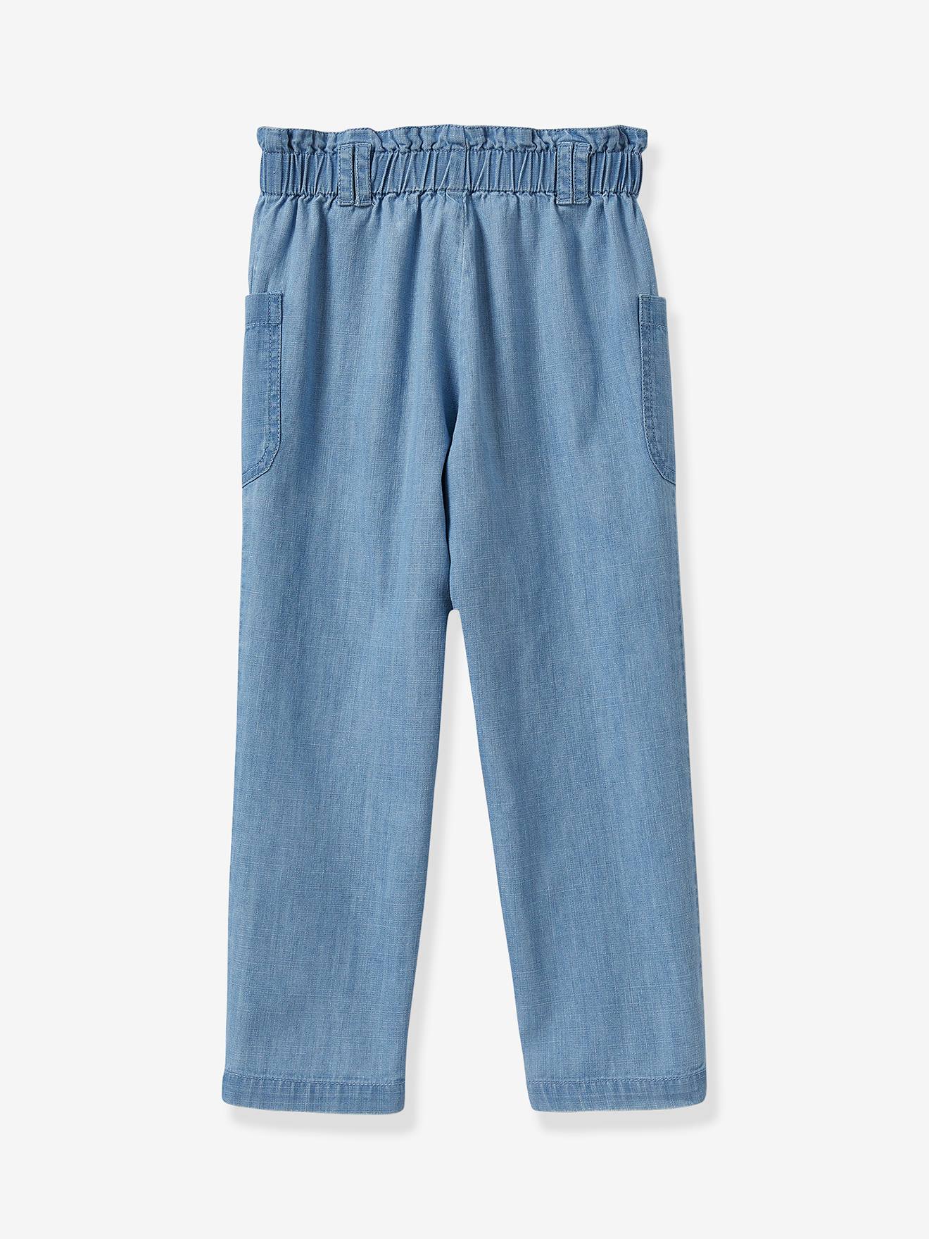 Jean Mom Fille CYRILLUS denim