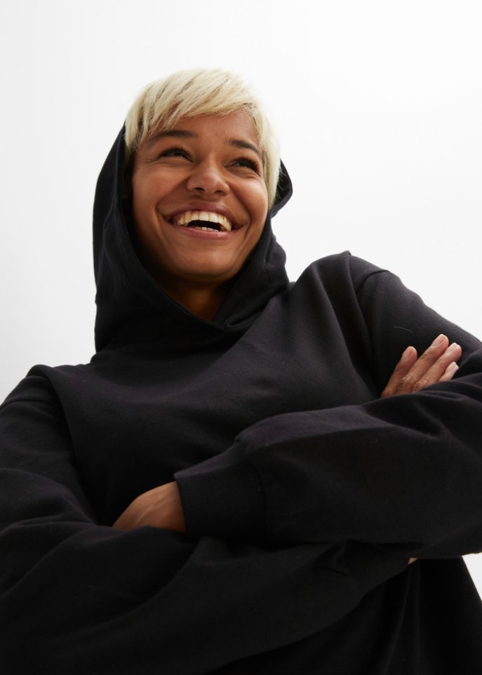 Sweatshirt mit Rockansatz