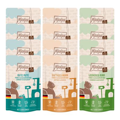 Mixpack MjAMjAM purer Fleischgenuss 12 x 125 g