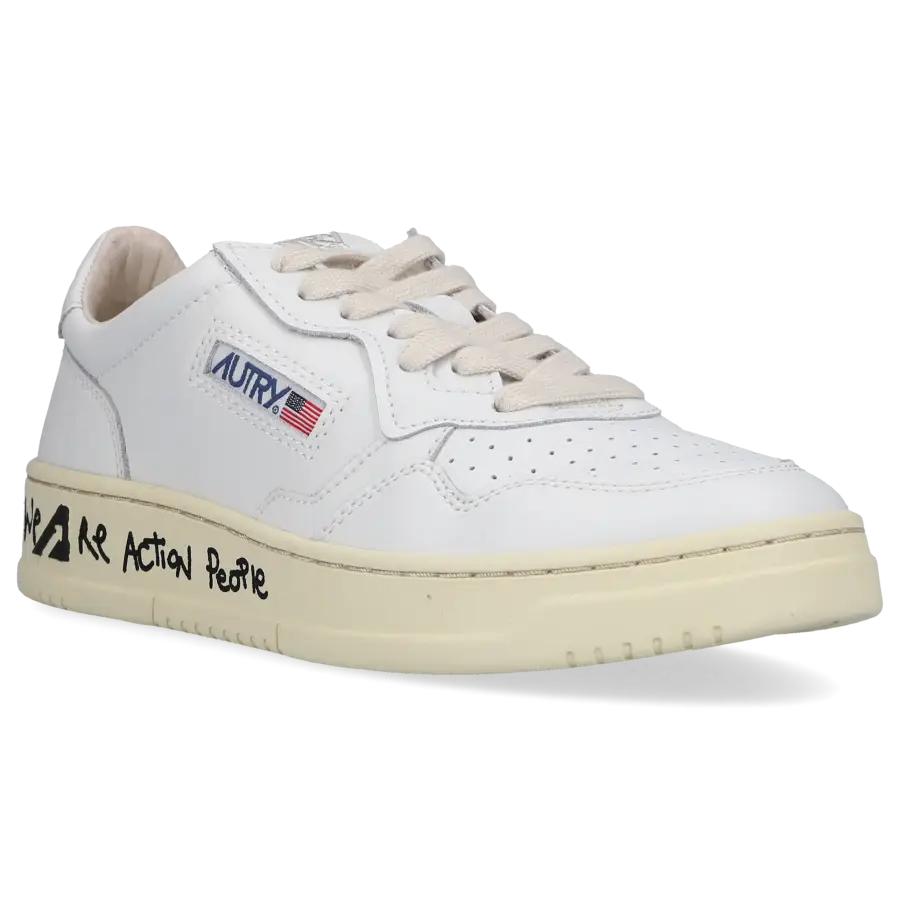 Autry - Sneaker low MEDALIST Kalbsleder - weiß