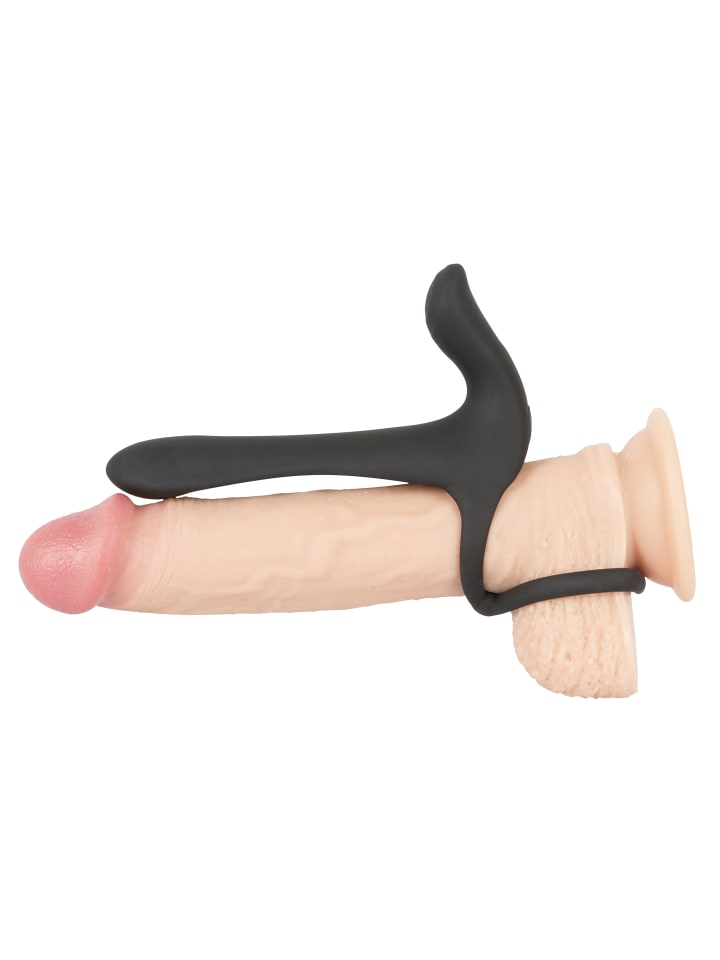 Black Velvets Paarvibrator Couple's Vibrator in schwarz günstig kaufen 14 cm