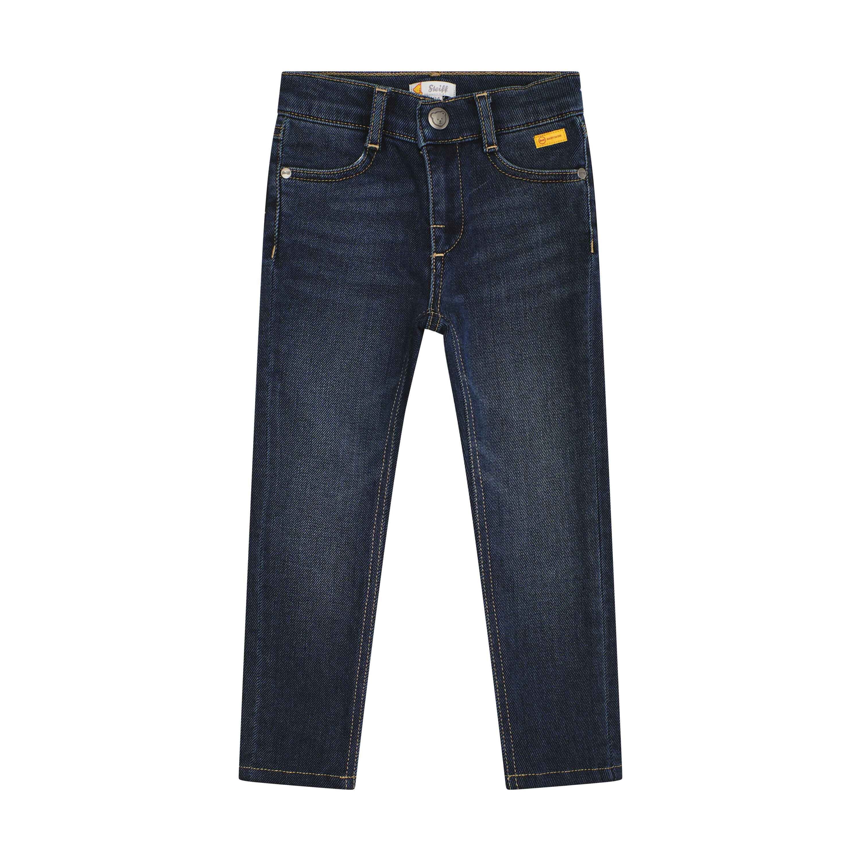 Steiff Regular-fit-Jeans Jeanshose Denim