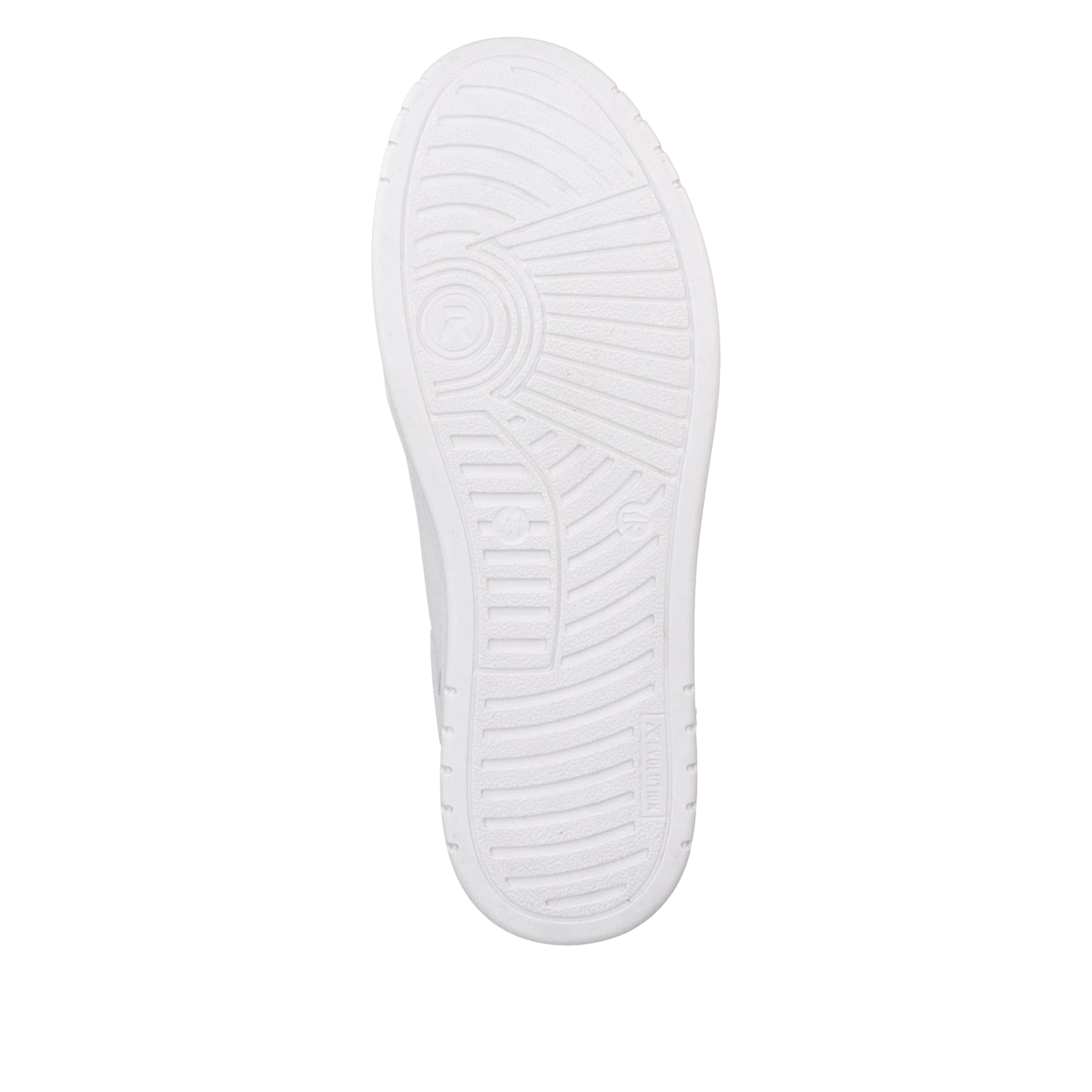 Rieker Herren Sneaker Low brilliant-white graphite-grey