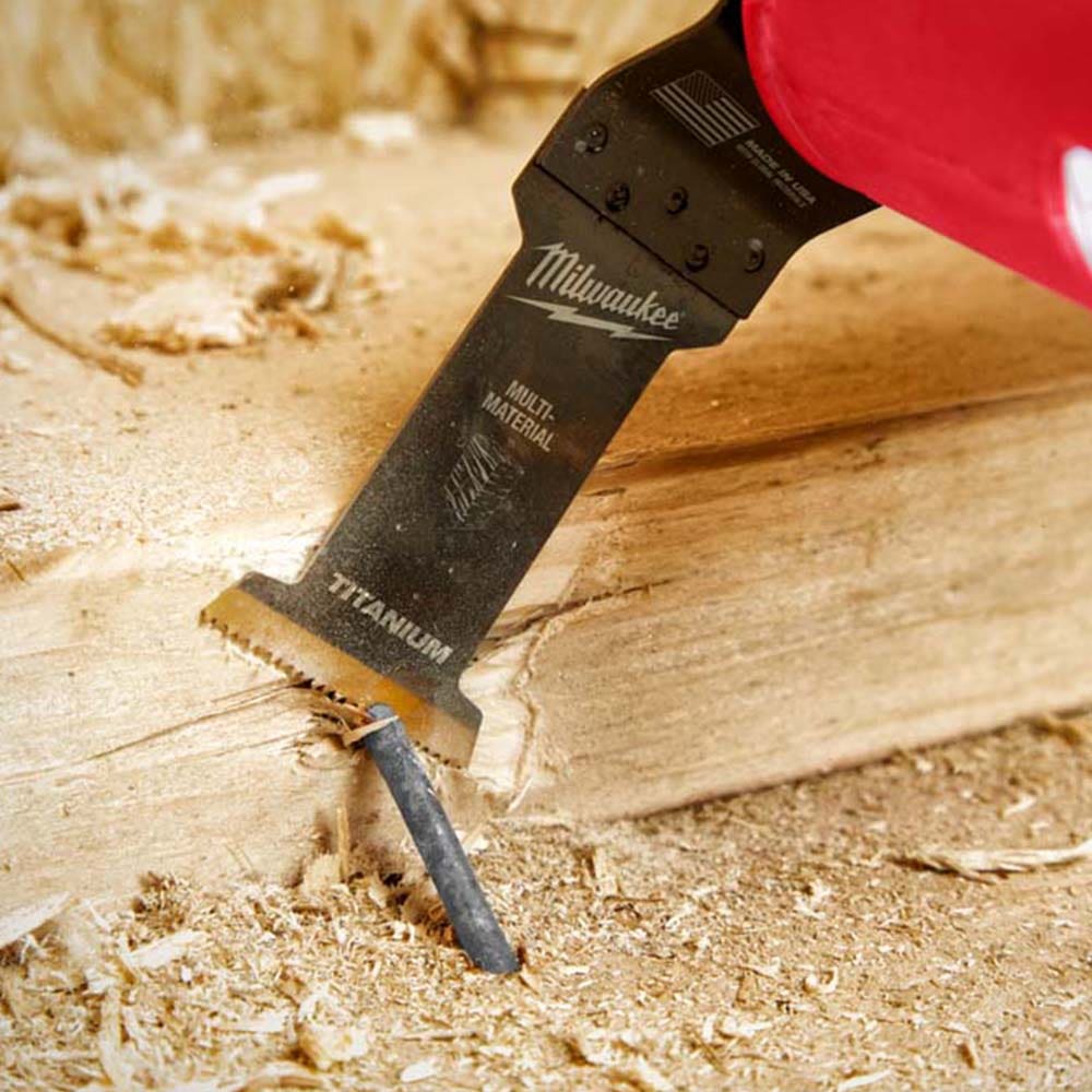 Lâmina multimaterial bimetálica reforçada com titânio MILWAUKEE OPEN-LOK de 35 mm 49251231
