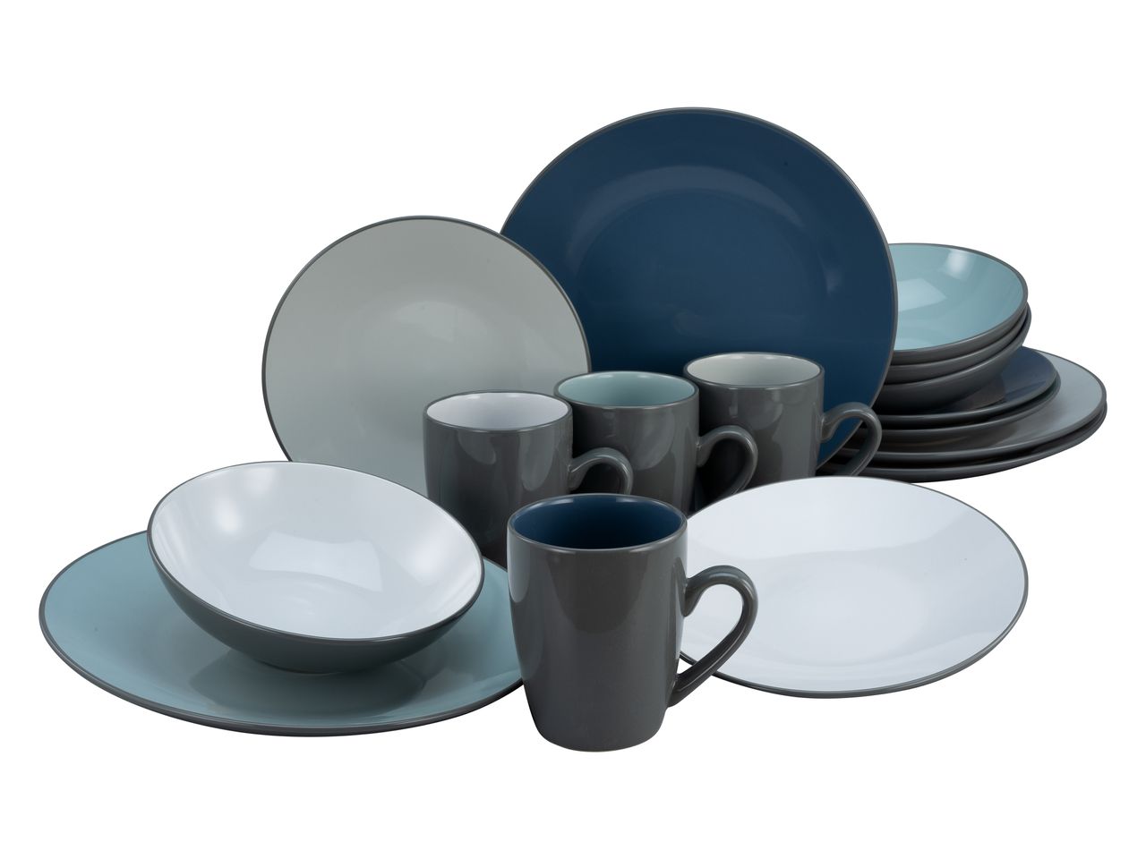 CreaTable Meeresbrise Kombiservice 16-tlg