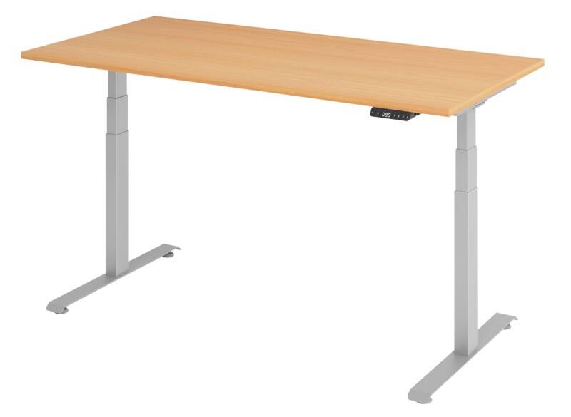 Sitz-Stehschreibtisch VLXK6516/6/S 1,600 x 800 x 1,295 mm