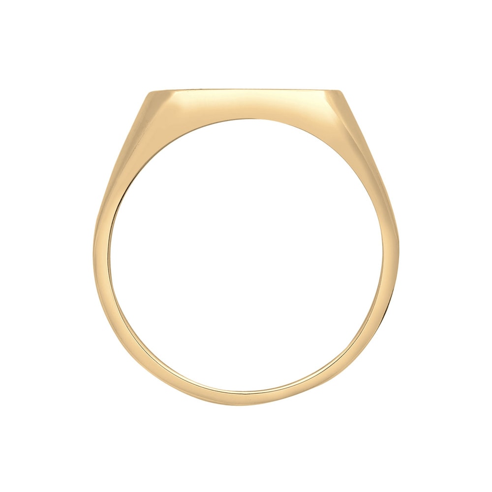 KUZZOI KUZZOI Bague Bague chevalière homme logo tendance avec émail en argent sterling 9 Bague