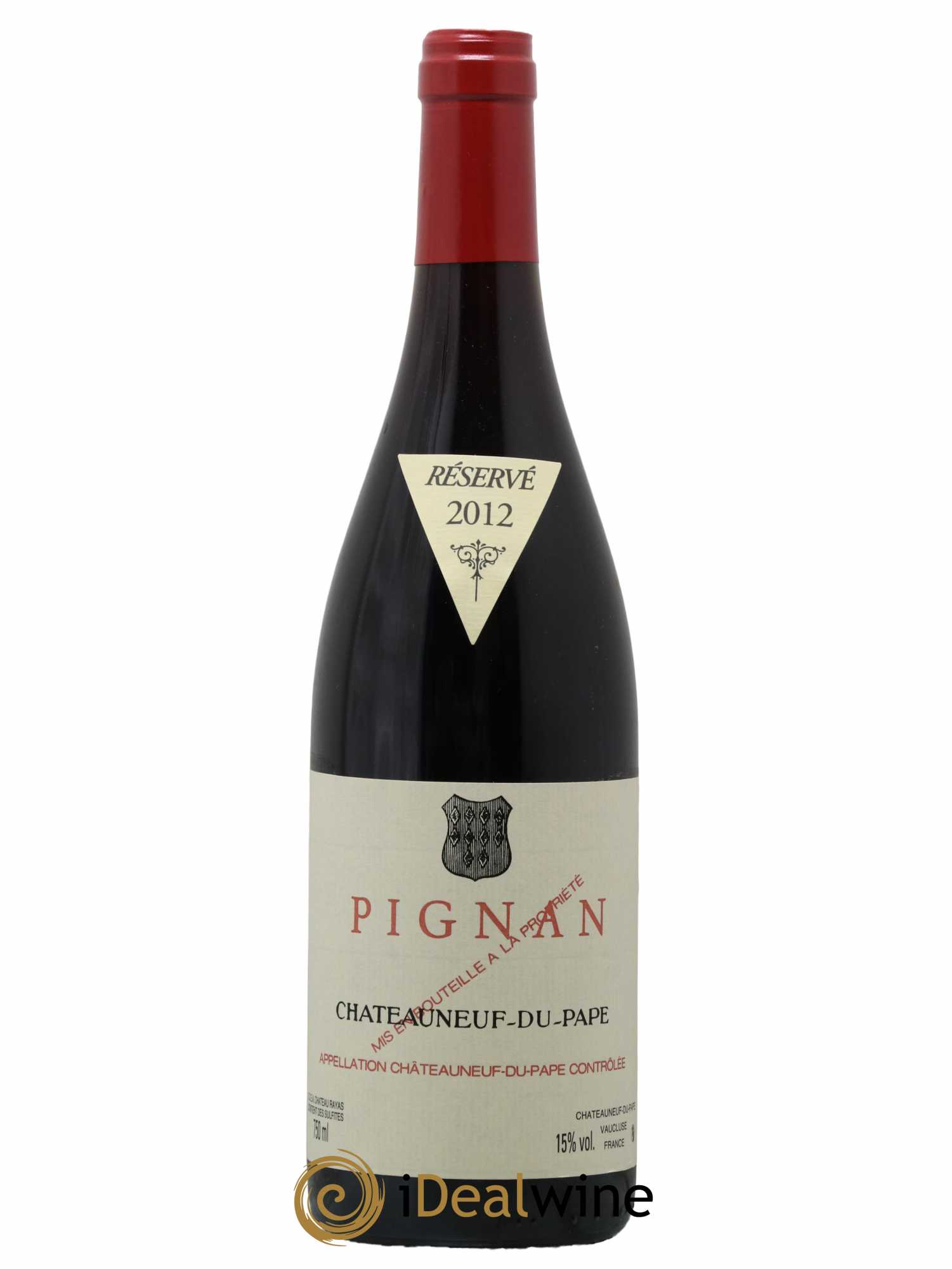 Châteauneuf-du-Pape Pignan Emmanuel Reynaud  2012 - Lot de 1 Bouteille