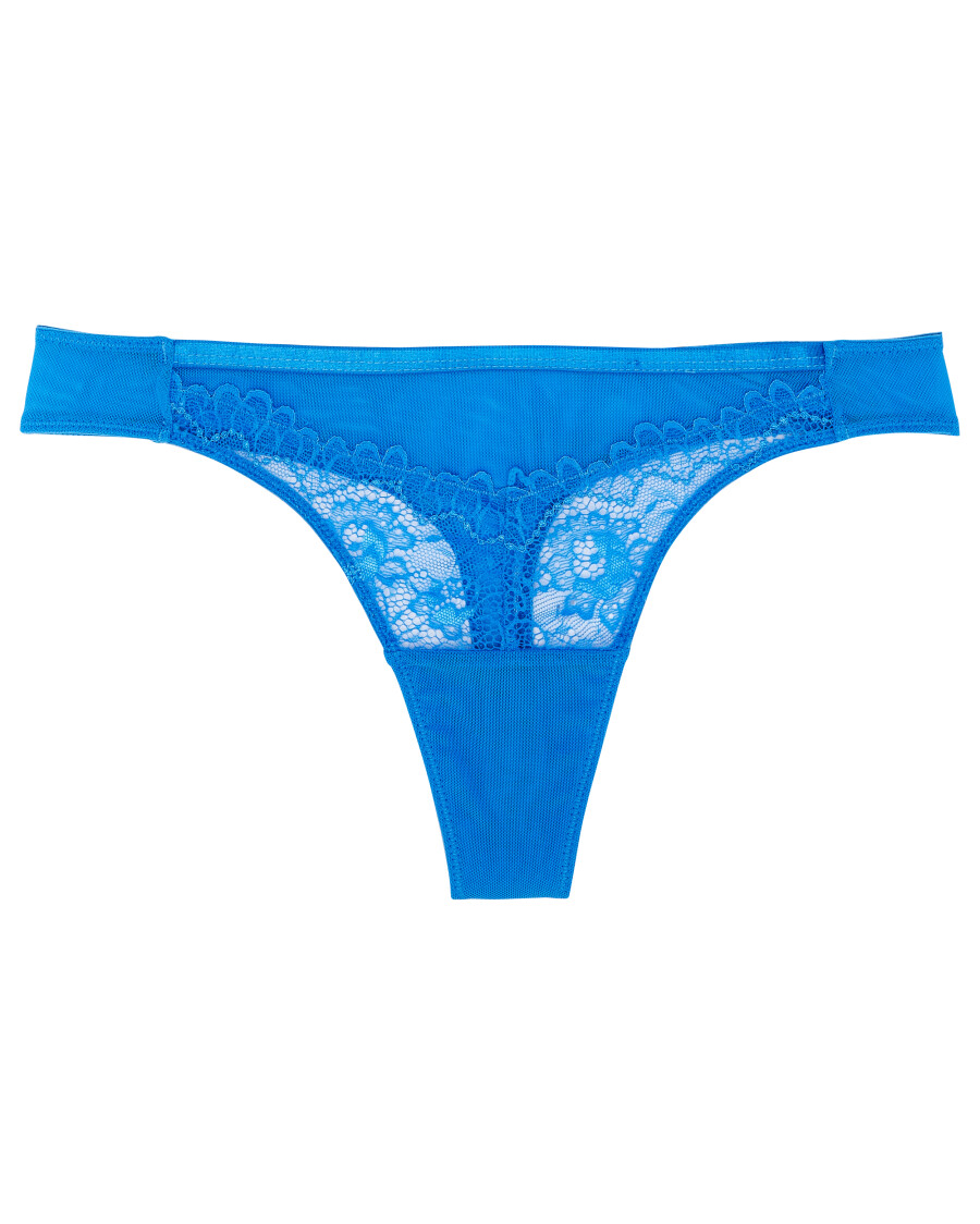 String in Blau