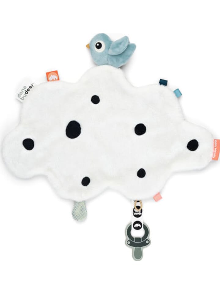done by deer Baby-Kuscheltuch Happy clouds Blau, 0-24 Monate günstig kaufen onesize