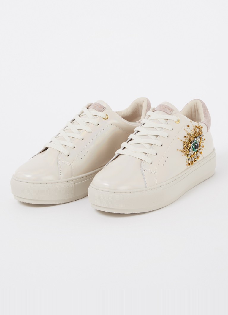 Kožne tenisice Kurt Geiger Laney Eye s cirkonima