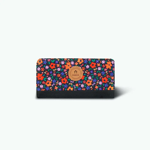 Large black Maupiti wallet